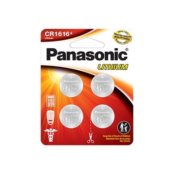 Panasonic Other - Panasonic CR1616 Lithium 3 Volt Coin Cell Batteries Exp 12/30/31 4 Packs Of 4
